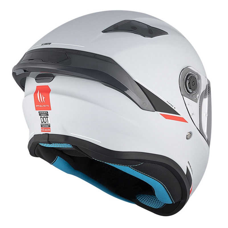 MT TARGO S SOLID A12 Integral Motorradhelm glänzend grau