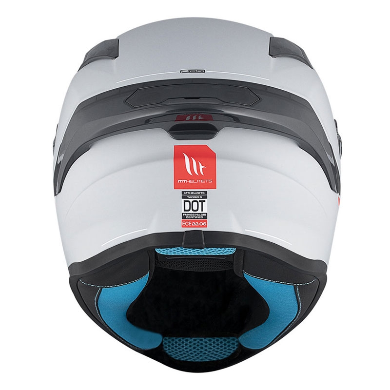 MT TARGO S SOLID A12 Integral Motorradhelm glänzend grau