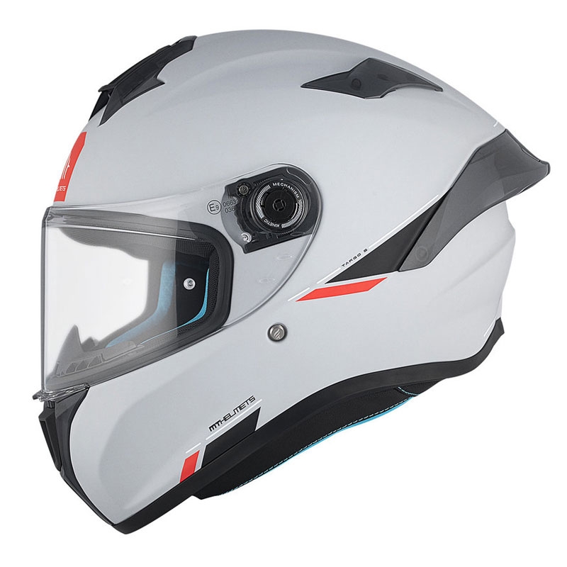 MT TARGO S SOLID A12 Integral Motorradhelm matt grau