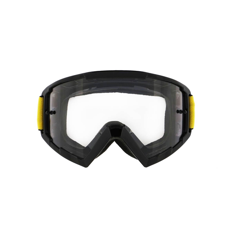 Motocrossbrille Red Bull Spect WHIP schwarz mit klaren Gläsern