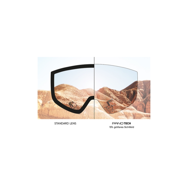 Motocrossbrille Red Bull Spect STRIVE S rot mit roter Scheibe