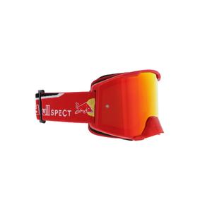 Motocrossbrille Red Bull Spect STRIVE S rot mit roter Scheibe