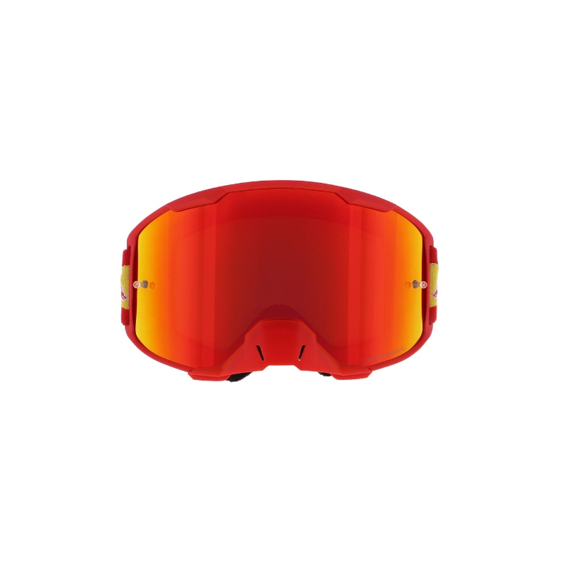 Motocrossbrille Red Bull Spect STRIVE S rot mit roter Scheibe
