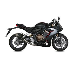 Auspuff komplett 4x2x1 STORM GP H.072.LXSB Steel black
