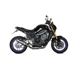 Full exhaust system 3x1 STORM OVAL Y.066.LX1 Edelstahl