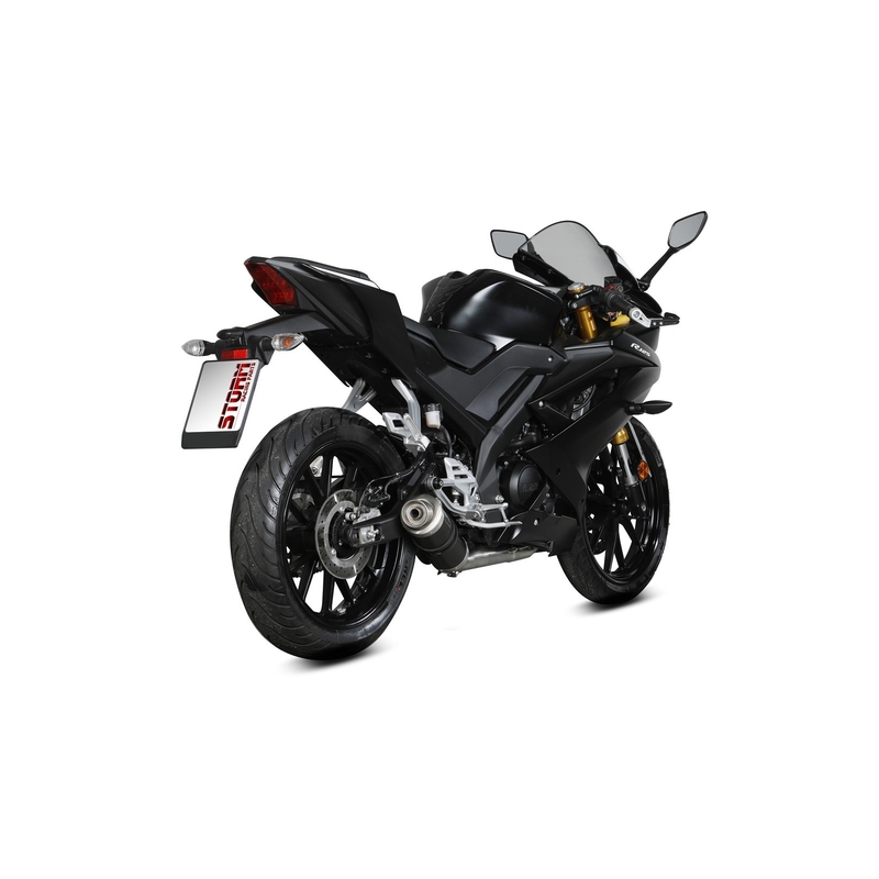Auspuff komplett 1x1 STORM GP schwarz