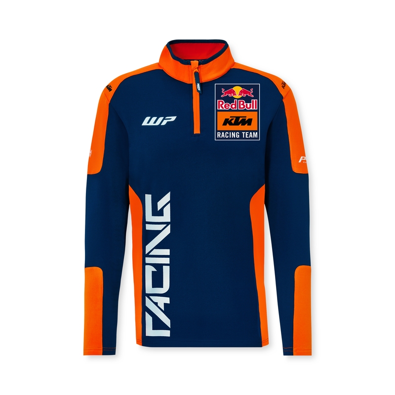 KTM Replica Team Half Zip Pullover Blau und Orange Ausverkauf