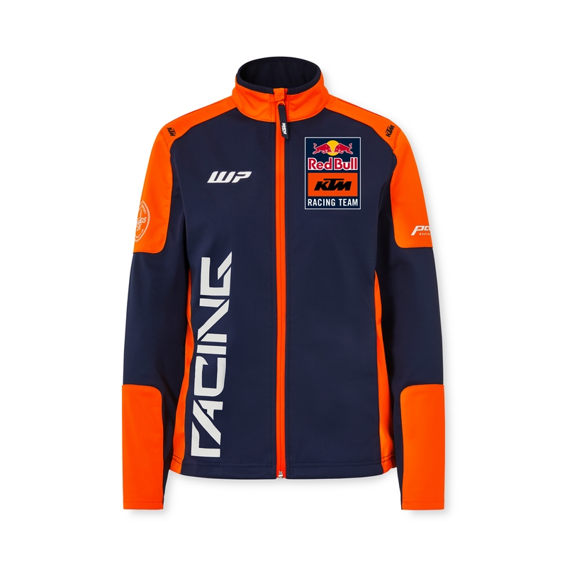 KTM Replica Team Damen Softshell-Jacke blau-orange