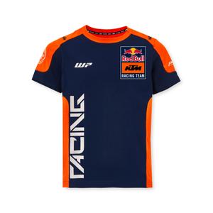 Kinder-T-Shirt KTM Replica Team blau-orange