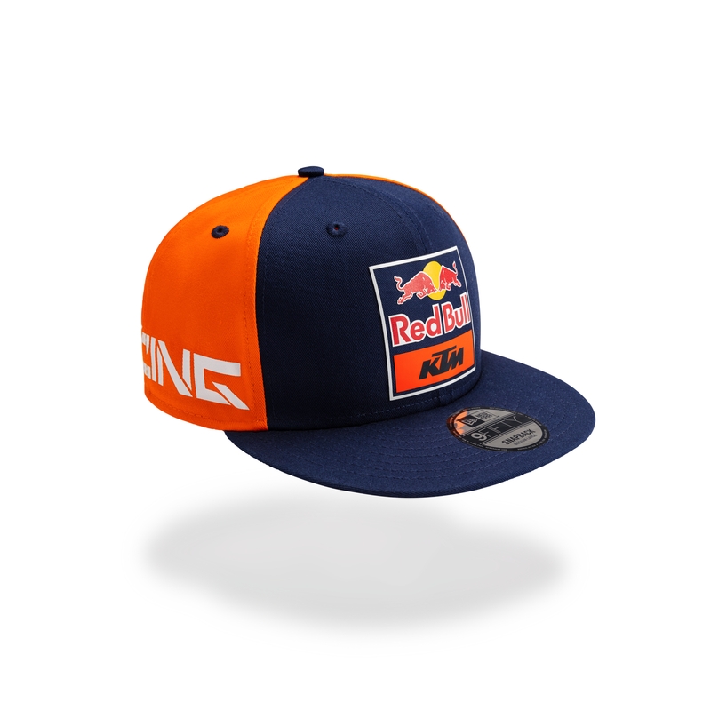 Mütze mit geradem Visier KTM Replica blau-orange