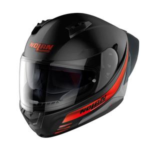 Nolan N60-6 Sport Outset 21 schwarz und rot Integral Motorradhelm