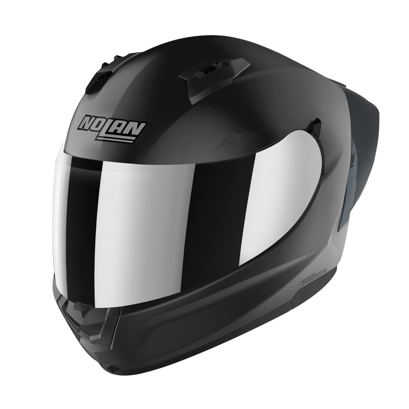 Integrierter Motorradhelm Nolan N60-6 Sport Silver Edition 18 schwarz