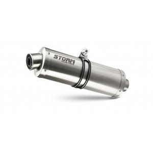 Auspuff komplett 2x1 STORM OVAL K.055.LX1 Edelstahl