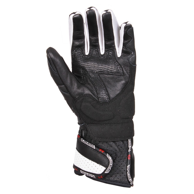 Damen Motorradhandschuhe RSA RX-1 schwarz und weiß