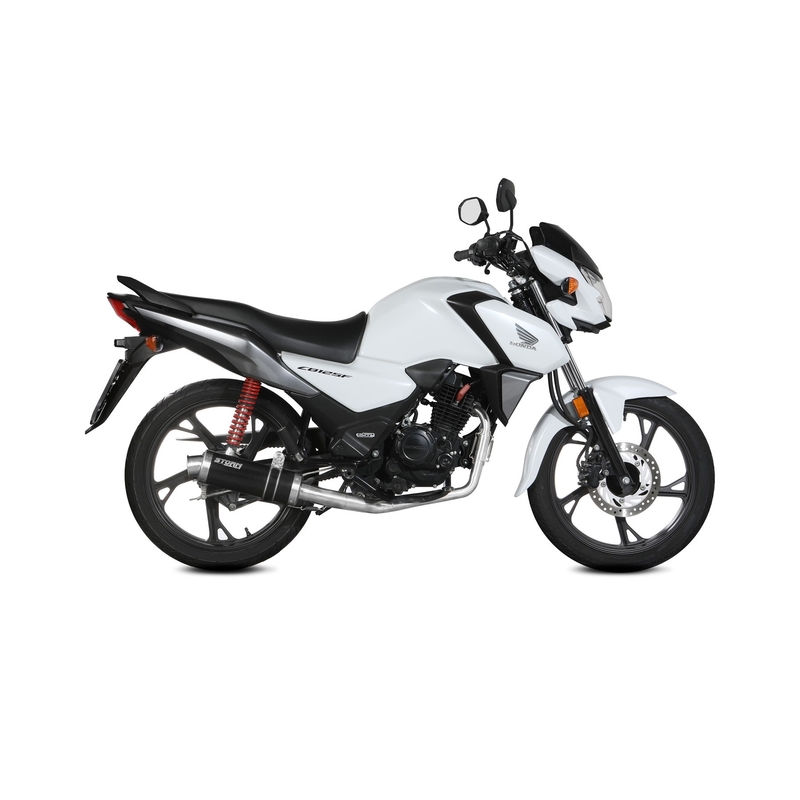 Auspuff komplett 1x1 STORM GP schwarz für HONDA CB 125 F / GLR 125 2021-2024