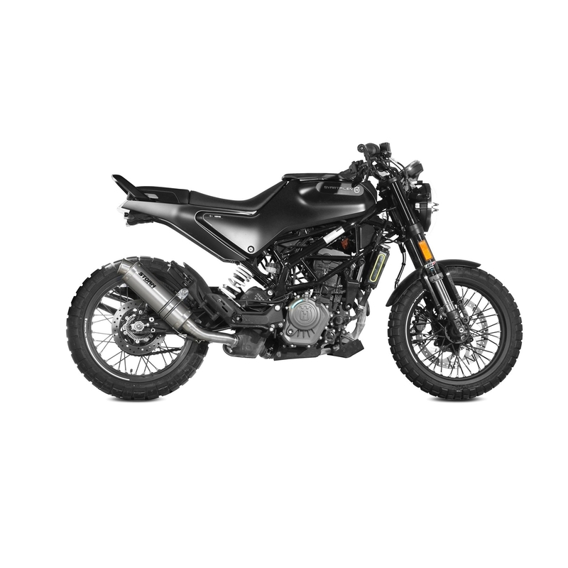 Auspuffendstück STORM GP Edelstahl für HUSQVARNA Svartpilen 125 2021-2023