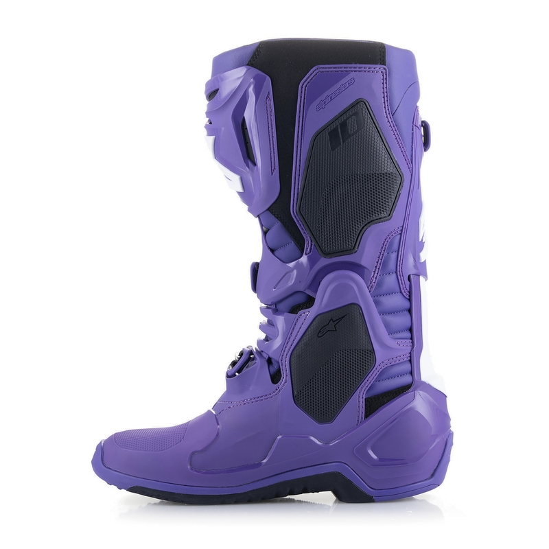 Alpinestars Tech 10 2024 lila-schwarz-weiß Motorradstiefel