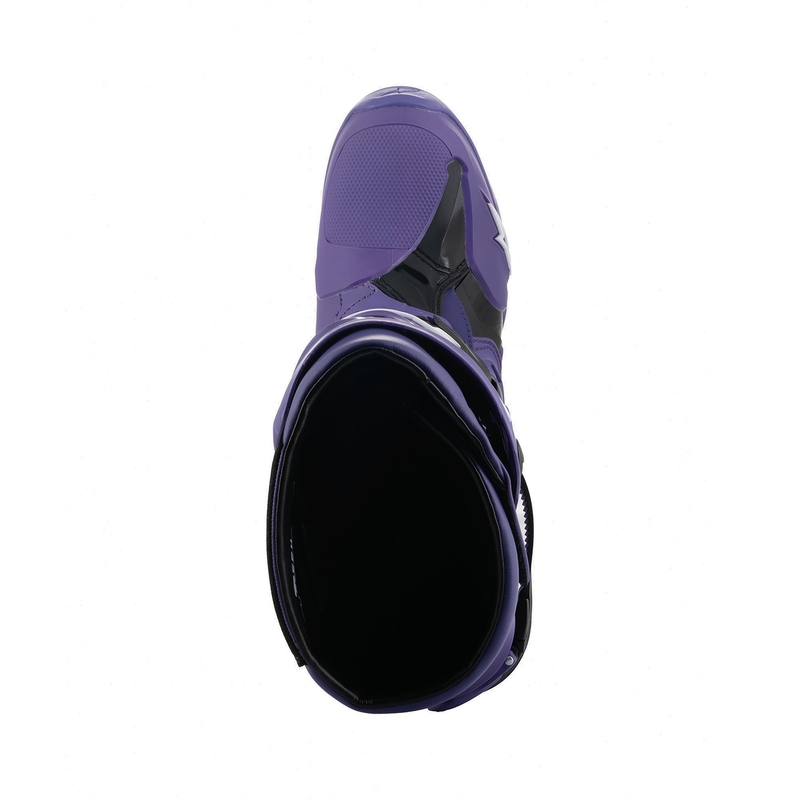 Alpinestars Tech 10 2024 lila-schwarz-weiß Motorradstiefel