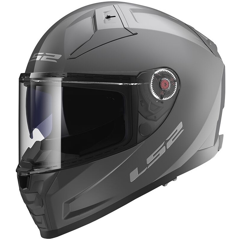 LS2 FF811 Vector II Solid grey matt Integral Motorradhelm
