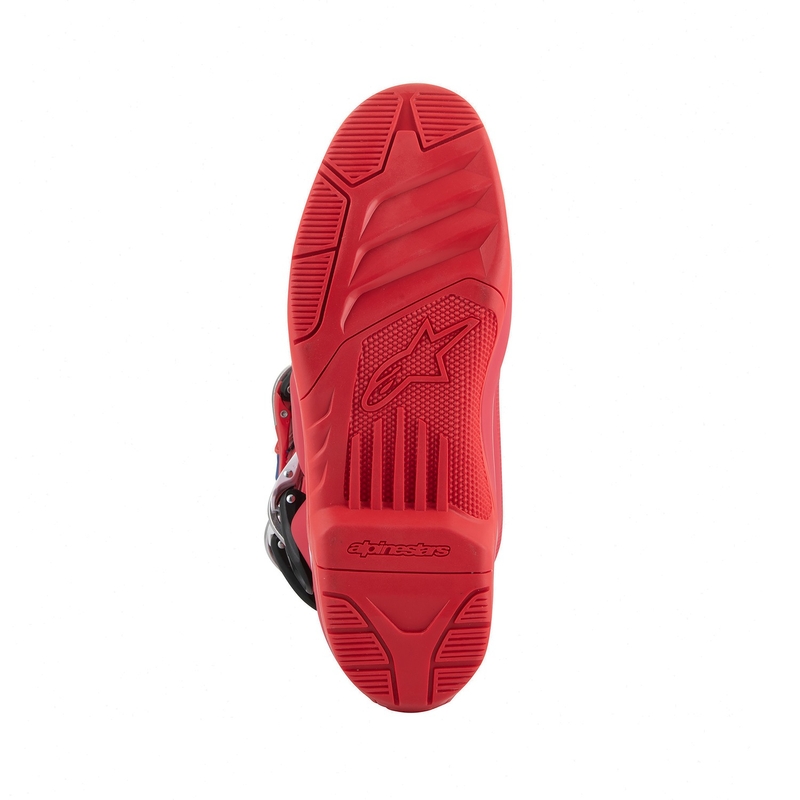 Alpinestars Tech 5 Motorradstiefel rot-blau-weiß-schwarz