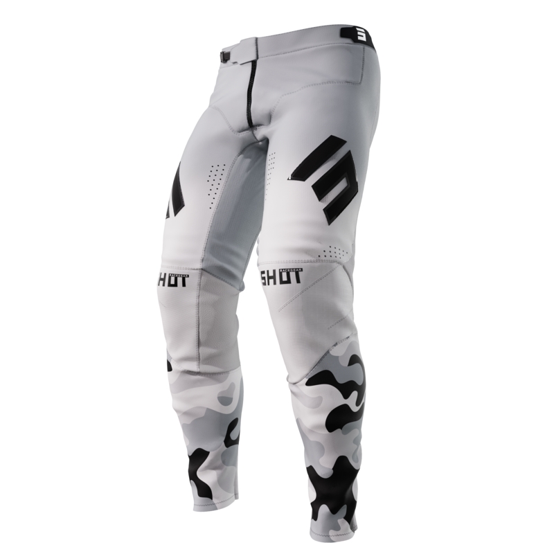 Schuss Aerolite Shadow Motocross-Hose Grau Ausverkauf