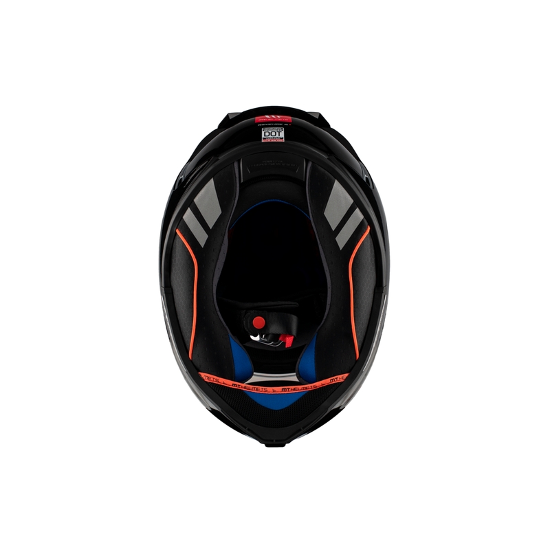 MT REVENGE 2 S SOLID A0 Integral Motorradhelm glänzend weiß