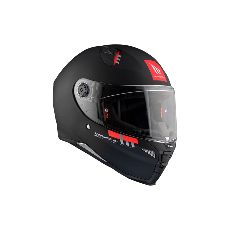 MT REVENGE 2 S SOLID A1 Integral Motorradhelm mattschwarz