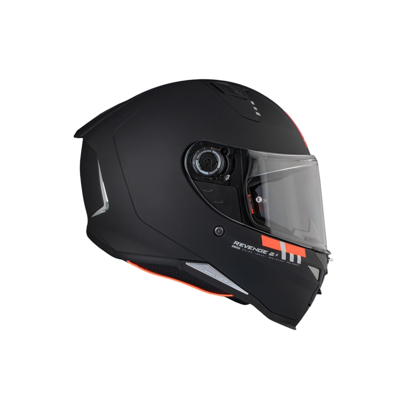 MT REVENGE 2 S SOLID A1 Integral Motorradhelm mattschwarz