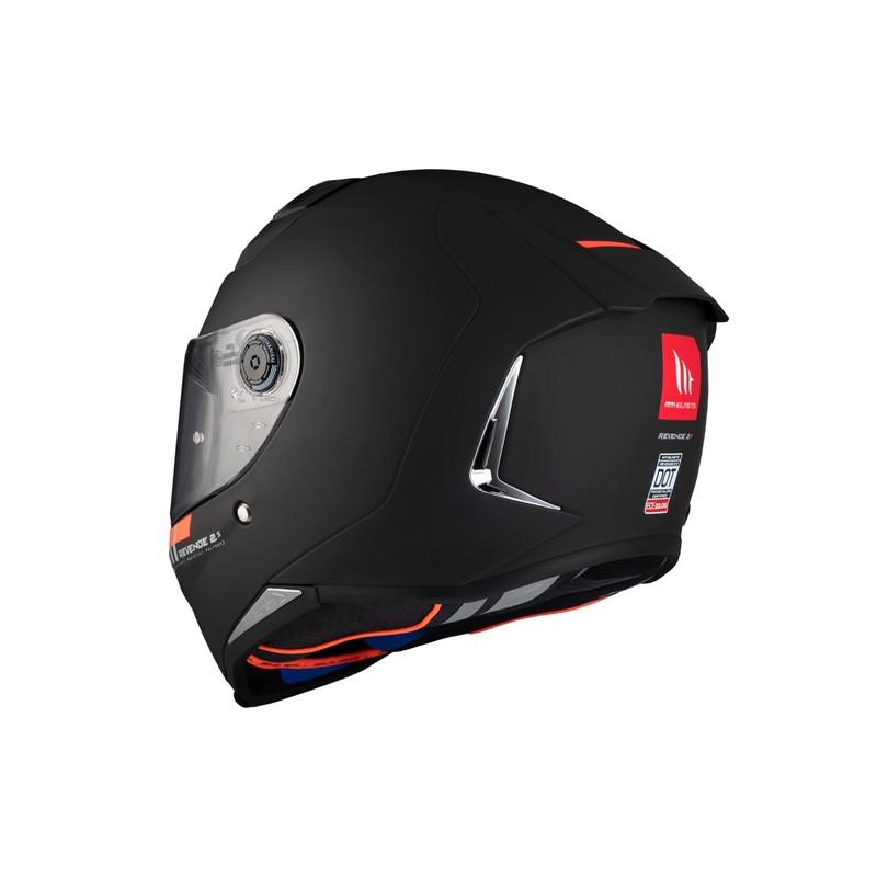 MT REVENGE 2 S SOLID A1 Integral Motorradhelm mattschwarz
