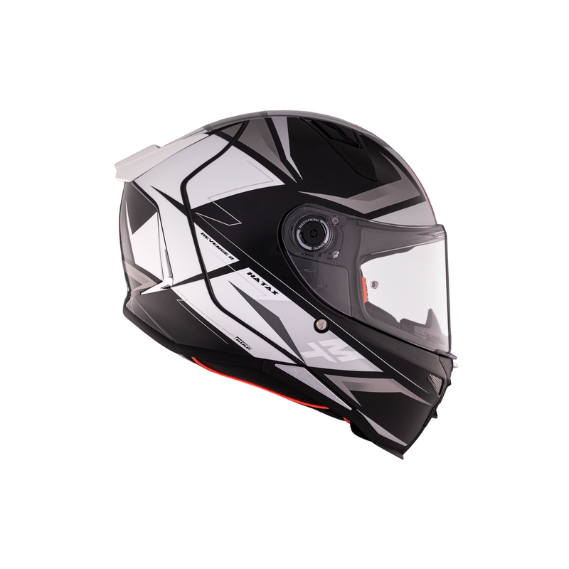 MT REVENGE 2 S HATAX B2 schwarz-grau-weiß Integral-Motorradhelm