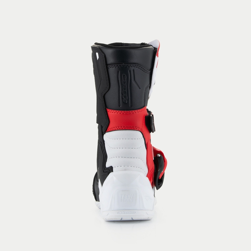 Motorradstiefel Alpinestars Tech 3S Kinder Schwarz-Weiß-Rot