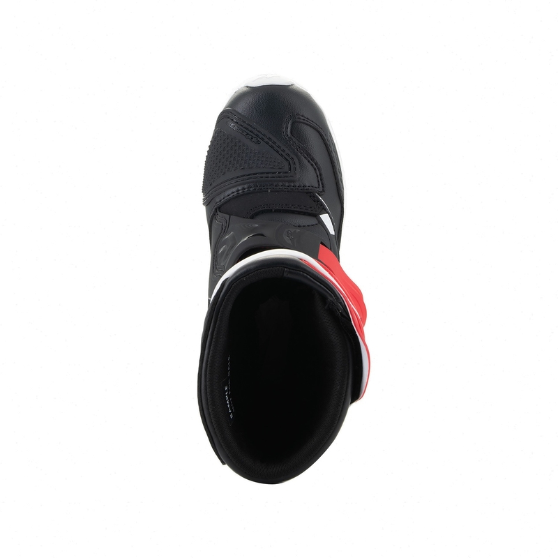 Motorradstiefel Alpinestars Tech 3S Kinder Schwarz-Weiß-Rot
