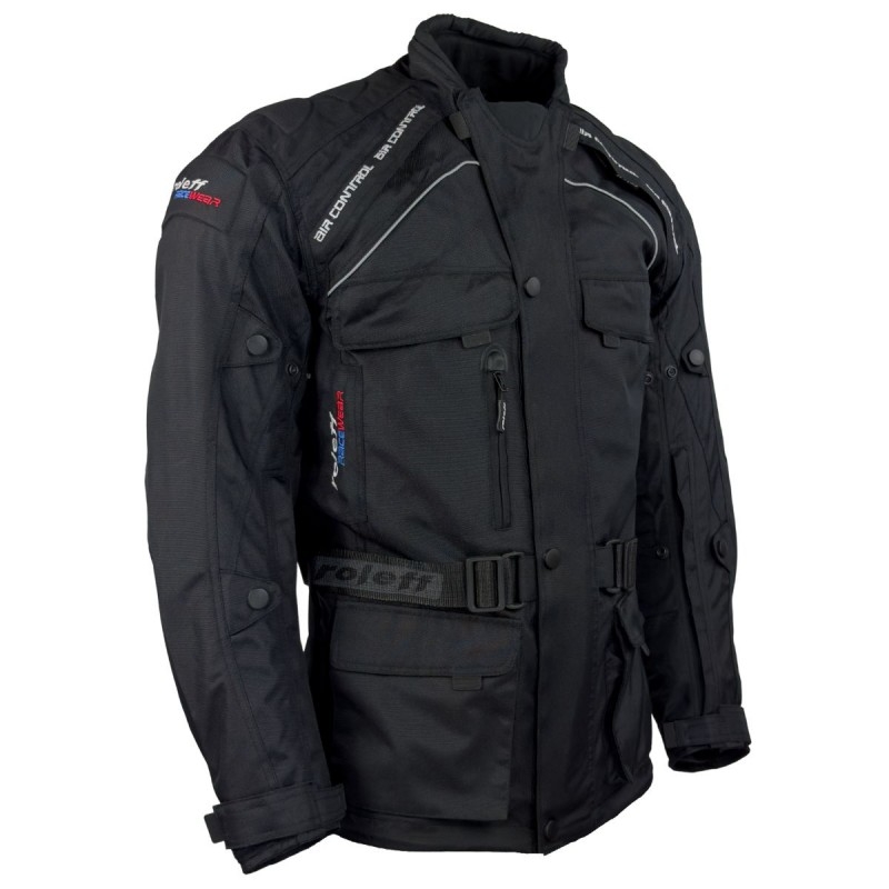 Motorradjacke Roleff Liverpool schwarz
