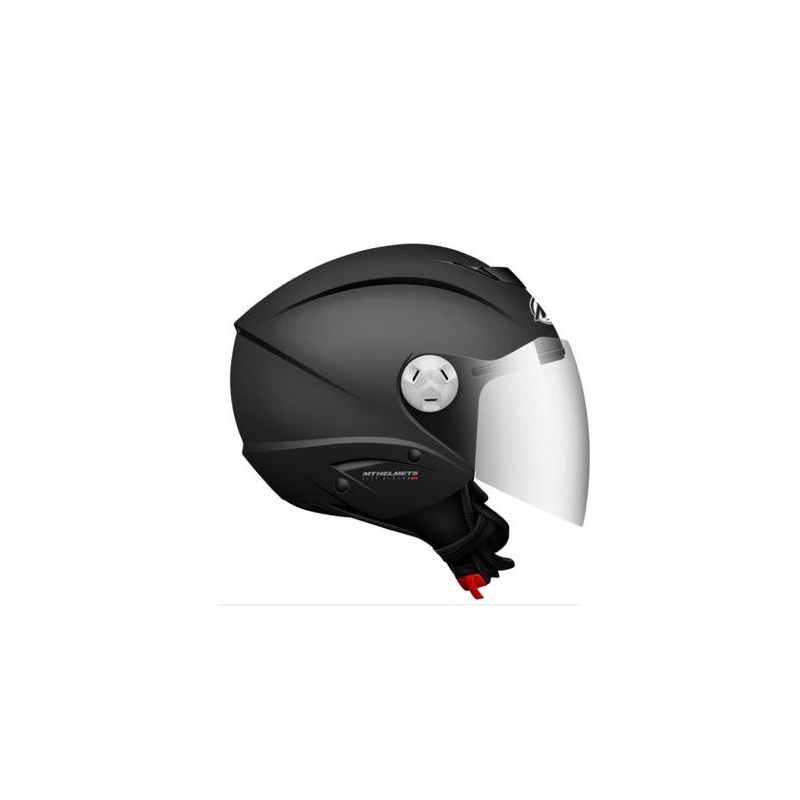 MT City Eleven SV offener Motorradhelm schwarz matt Ausverkauf
