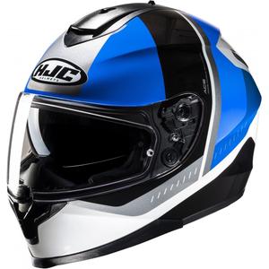 Integral Motorradhelm HJC C70N Alia MC2 schwarz-weiß-blau