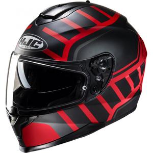 Integral Motorradhelm HJC Helm C70N Holt MC1SF schwarz-rot
