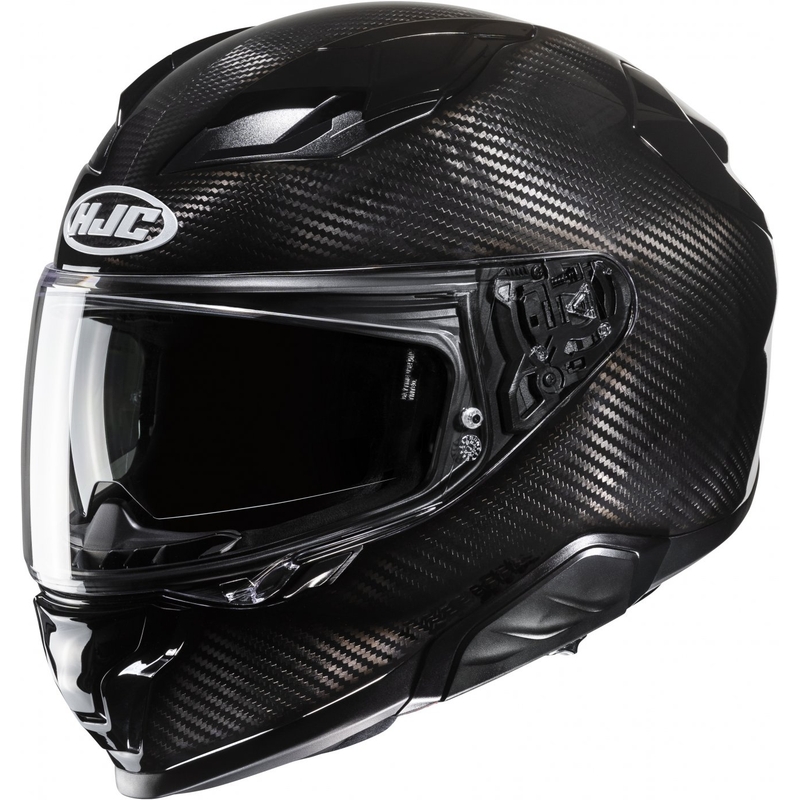 Integrierter Motorradhelm HJC F71 CARBON schwarz