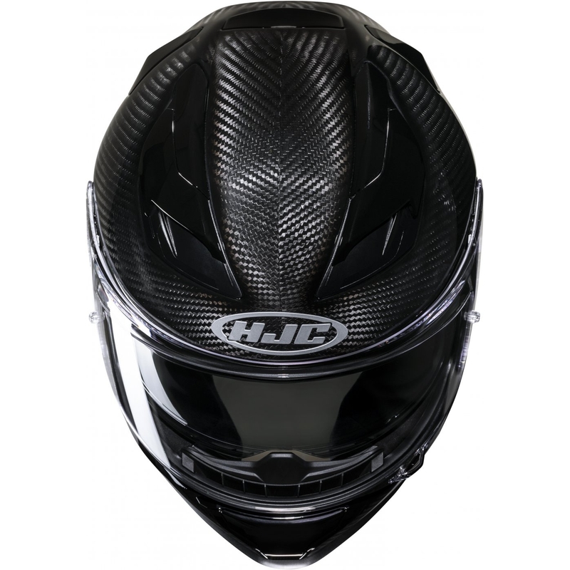 Integrierter Motorradhelm HJC F71 CARBON schwarz