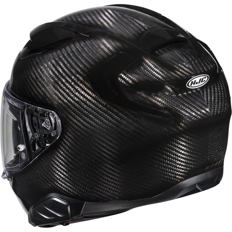 Integrierter Motorradhelm HJC F71 CARBON schwarz