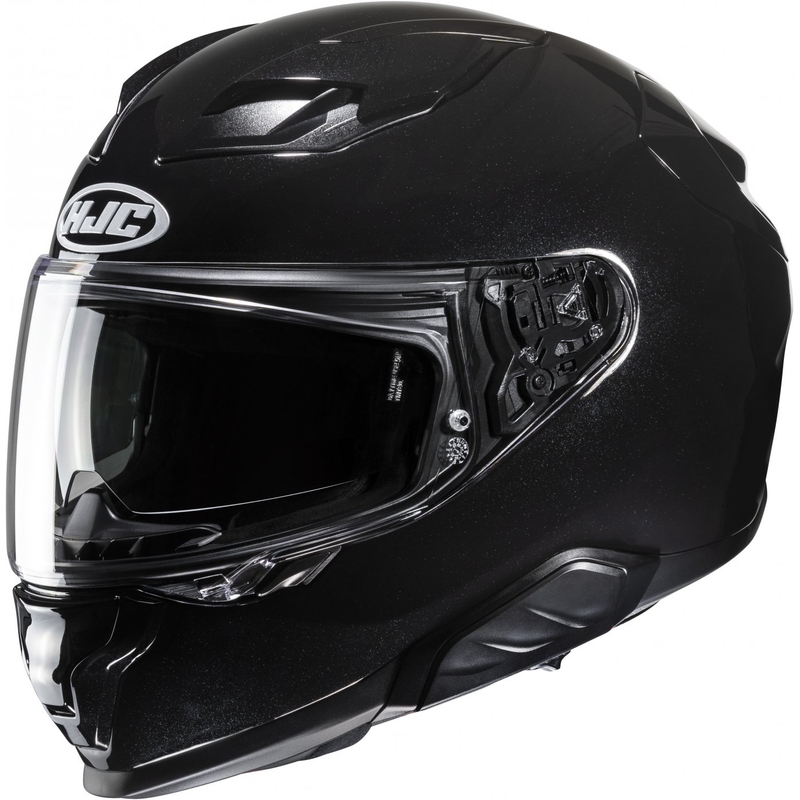 Integrierter Motorradhelm HJC F71 Solid metallic black