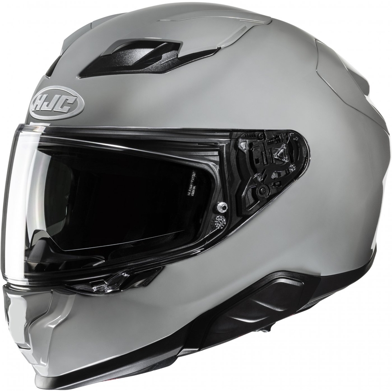 Integraler Motorradhelm HJC F71 Solid grau