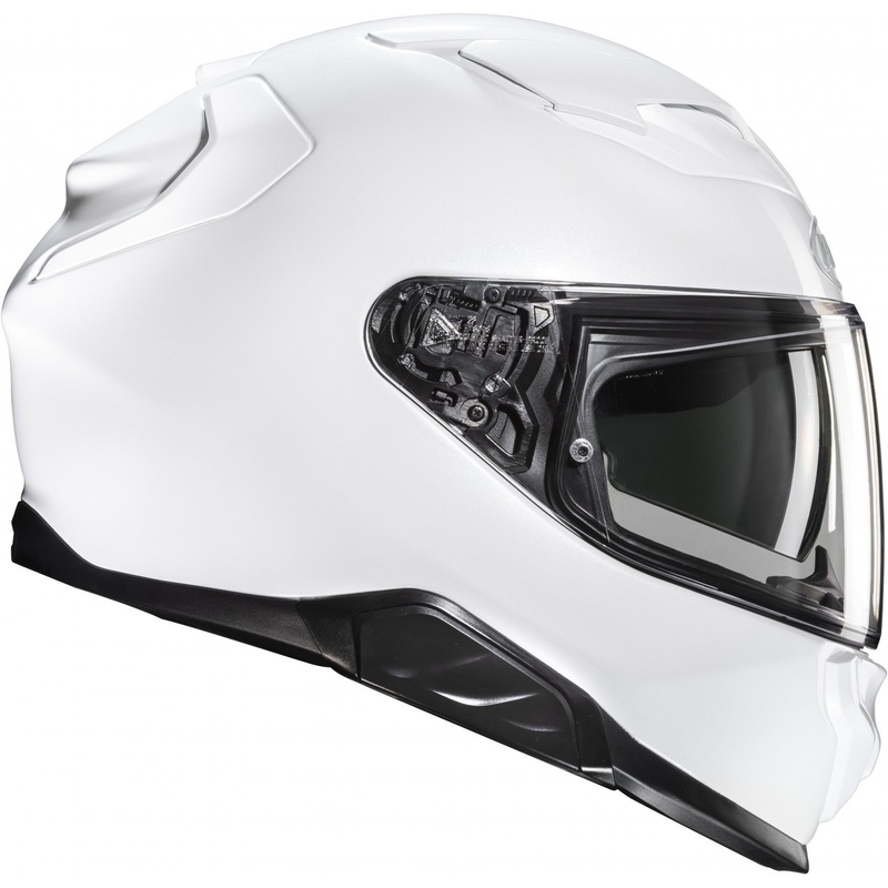 Integraler Motorradhelm HJC F71 Solid Perlweiß