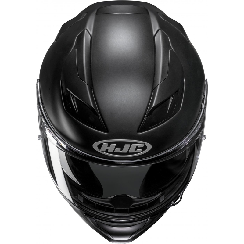 Integrierter Motorradhelm HJC F71 Solid mattschwarz