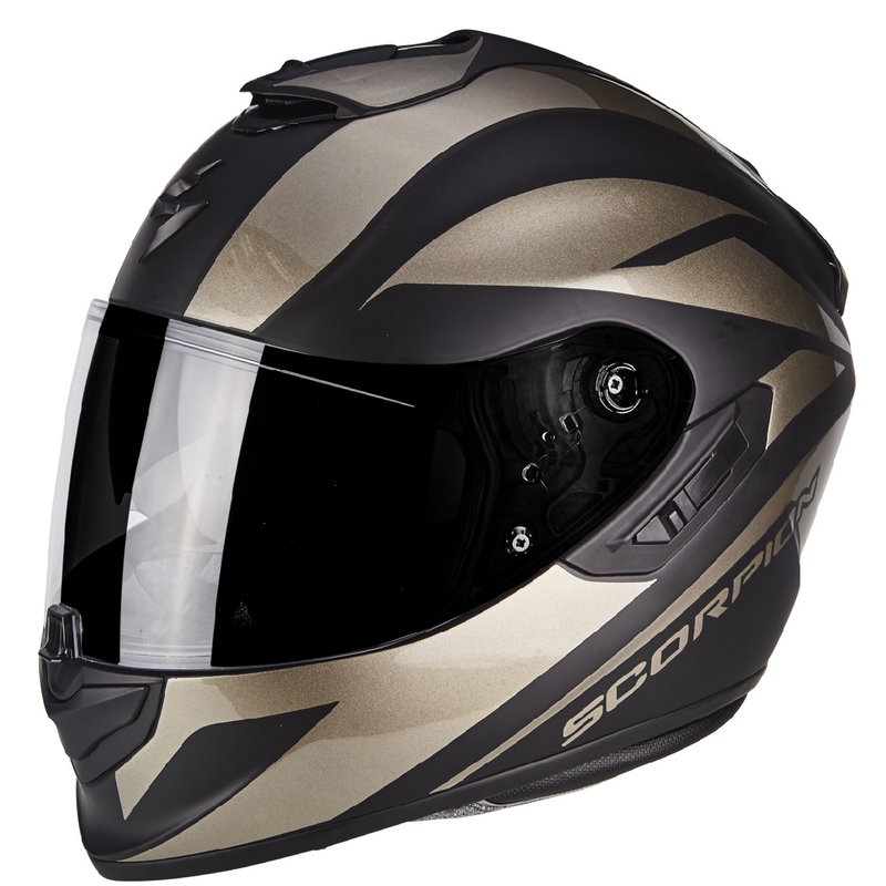 Integral Motorradhelm Scorpion Exo-1400 Air Freeway II Titanium Ausverkauf