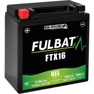 Gel-Batterie FULBAT FTX16 SLA (YTX16 SLA)