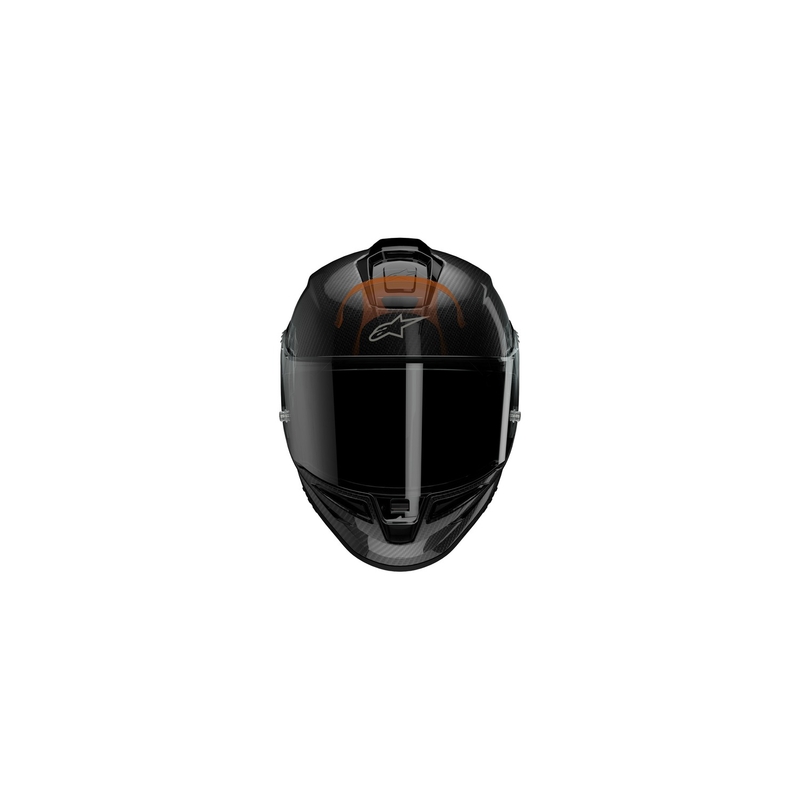 Integralhelm für Motorrad Alpinestars Supertech R-10 Team Carbon Fluo Rot-Blau-Weiß Matt