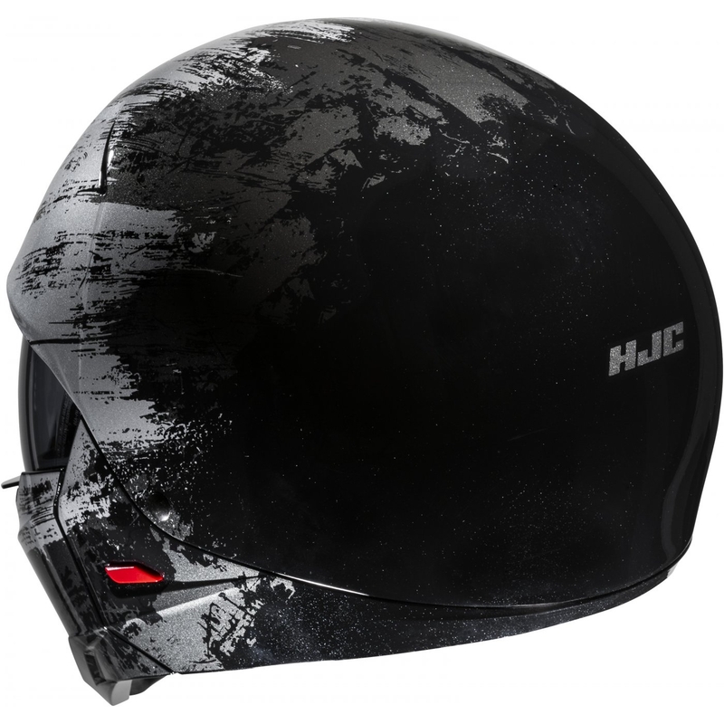 Offener Helm mit Maske HJC i20 Furia MC5 schwarz-grau