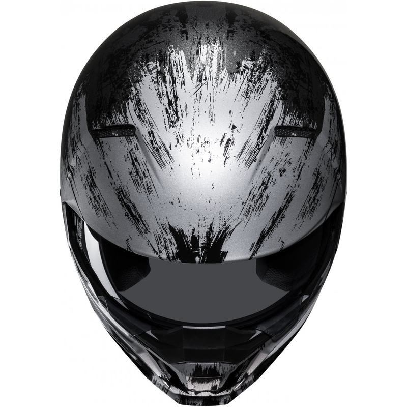 Offener Helm mit Maske HJC i20 Furia MC5 schwarz-grau