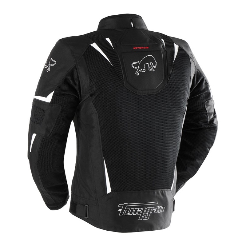 Motorradjacke Furygan ULTRA SPARK 3IN1 VENTED+ schwarz und weiß