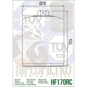 Ölfilter HIFLOFILTRO HF170BRC Racing schwarz